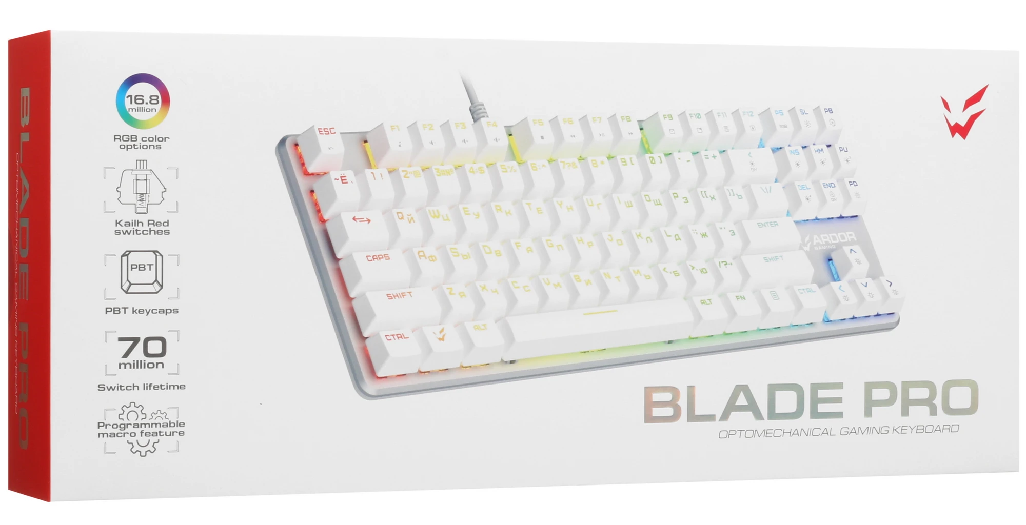 ARDOR GAMING Blade PRO механическая проводная [Kailh Red]