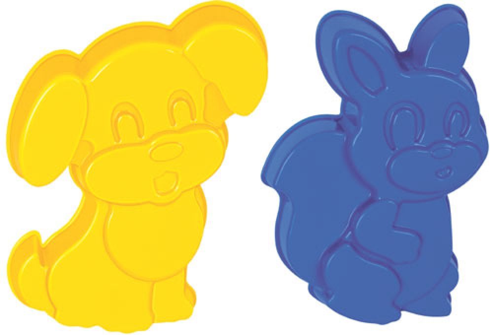 Полесье Формочки "Белочка и песик"