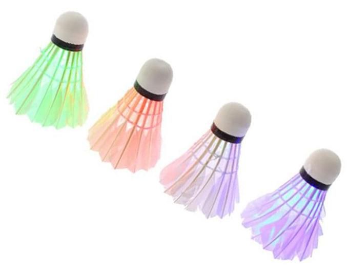 Нескучные игры Воланчик, для игры в бадминтон (светится)