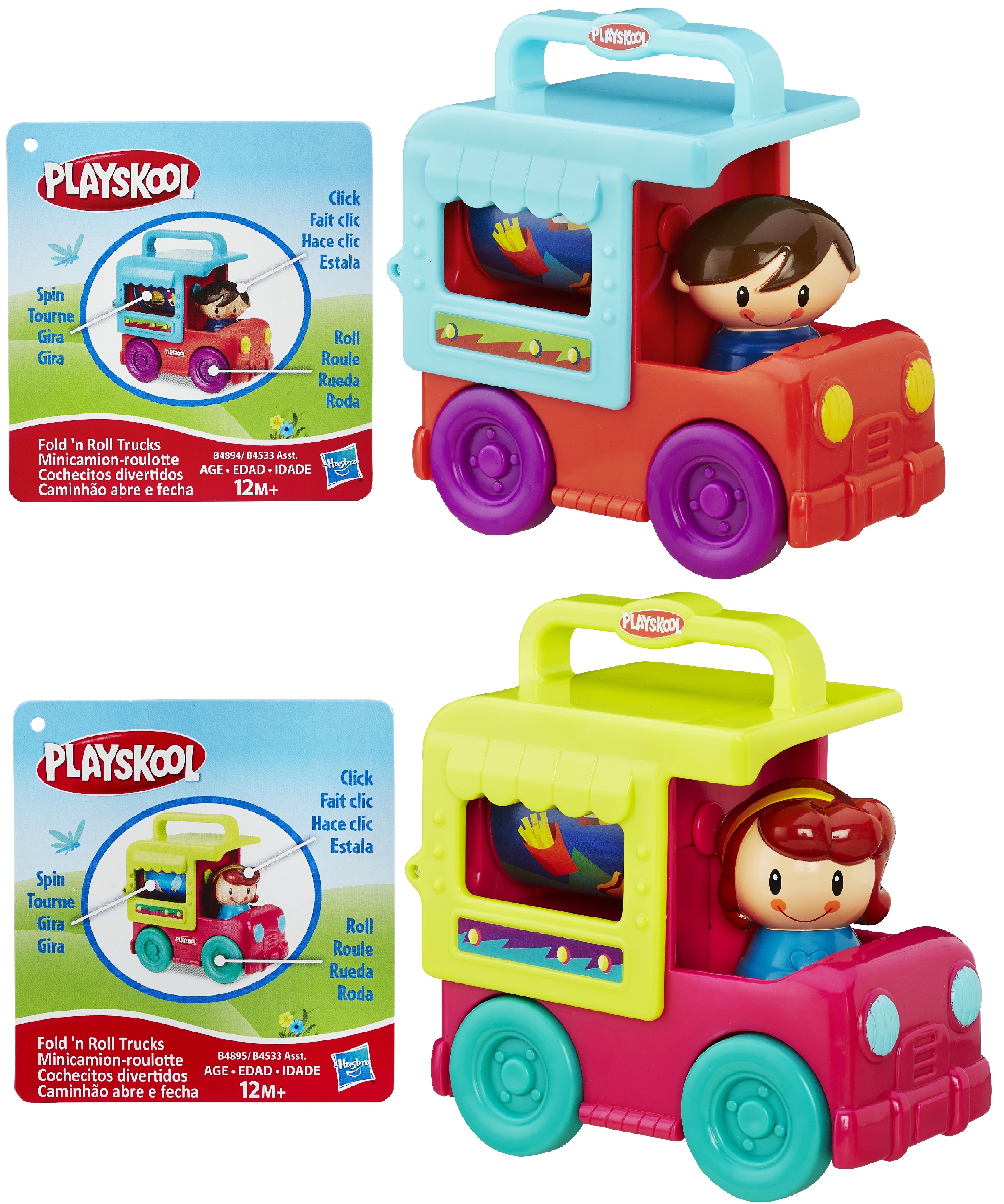 Hasbro Игрушка Playskool "Сложи и кати грузовичок. Возьми с собой"