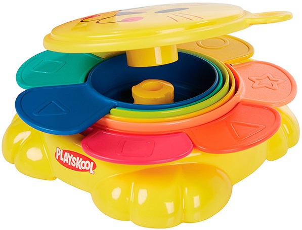 Hasbro Игрушка Playskool "Пирамидка-львенок. Возьми с собой"