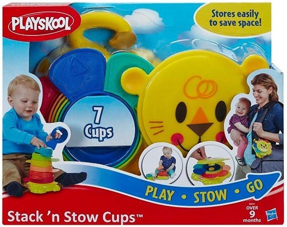 Hasbro Игрушка Playskool "Пирамидка-львенок. Возьми с собой"