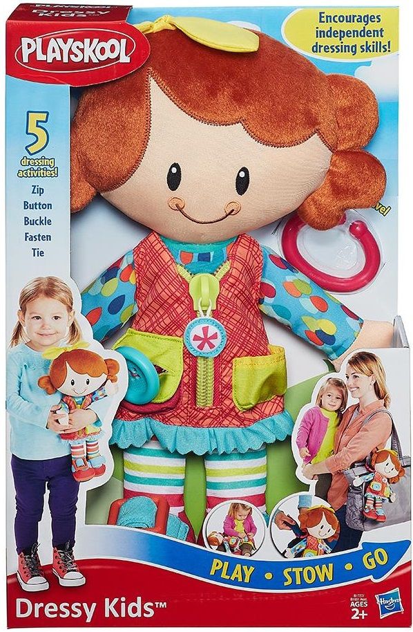 Hasbro Игрушка развивающая Playskool "Одень друга и возьми с собой"