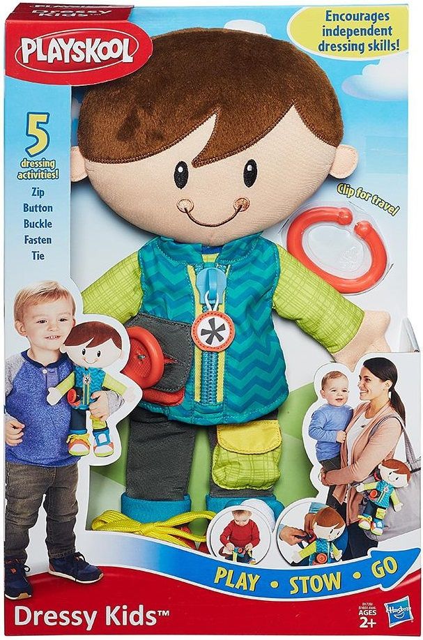 Hasbro Игрушка развивающая Playskool "Одень друга и возьми с собой"