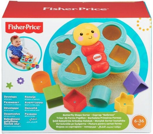 Mattel Сортер Fisher Price "Бабочка"