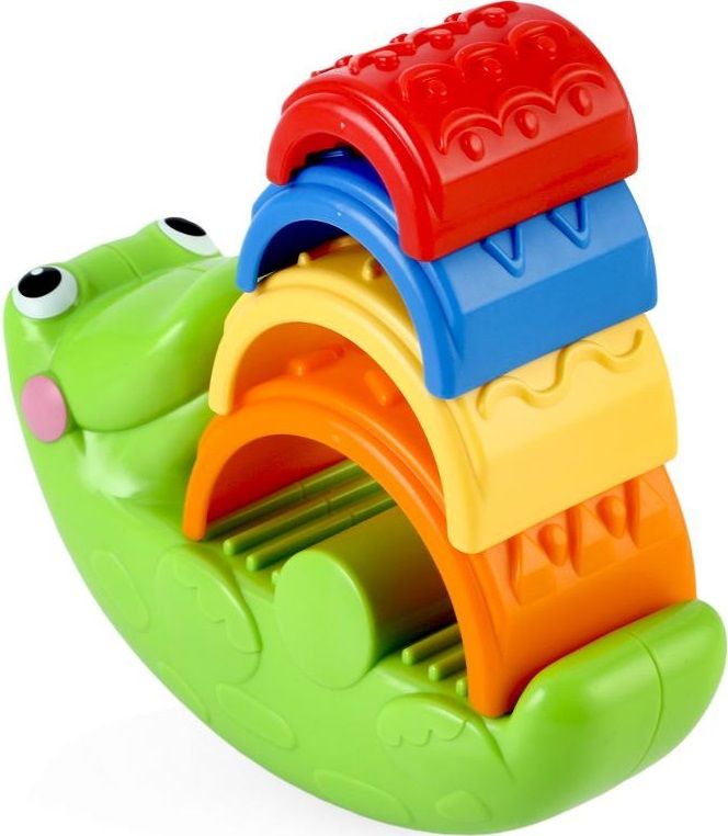 Mattel Пирамидка Fisher Price "Крокодильчик"