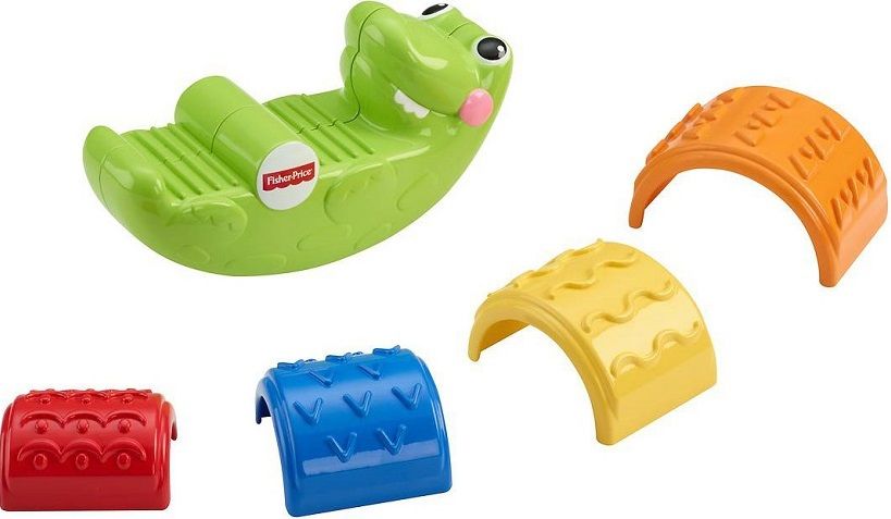 Mattel Пирамидка Fisher Price "Крокодильчик"