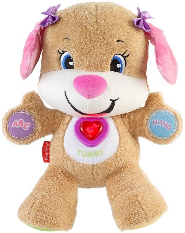 Mattel Сестричка ученого щенка Fisher Price с технологией Smart Stages