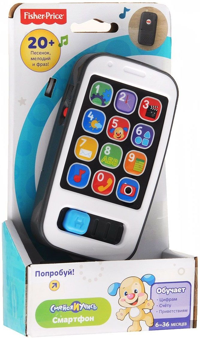 Mattel Игрушка Fisher Price "Умный телефон"