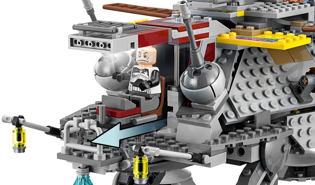 Lego Конструктор Star Wars "Шагающий штурмовой вездеход AT-TE" 972 детали