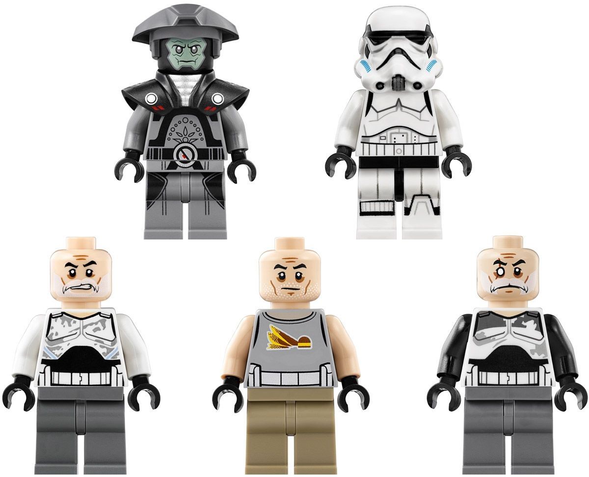 Lego Конструктор Star Wars "Шагающий штурмовой вездеход AT-TE" 972 детали