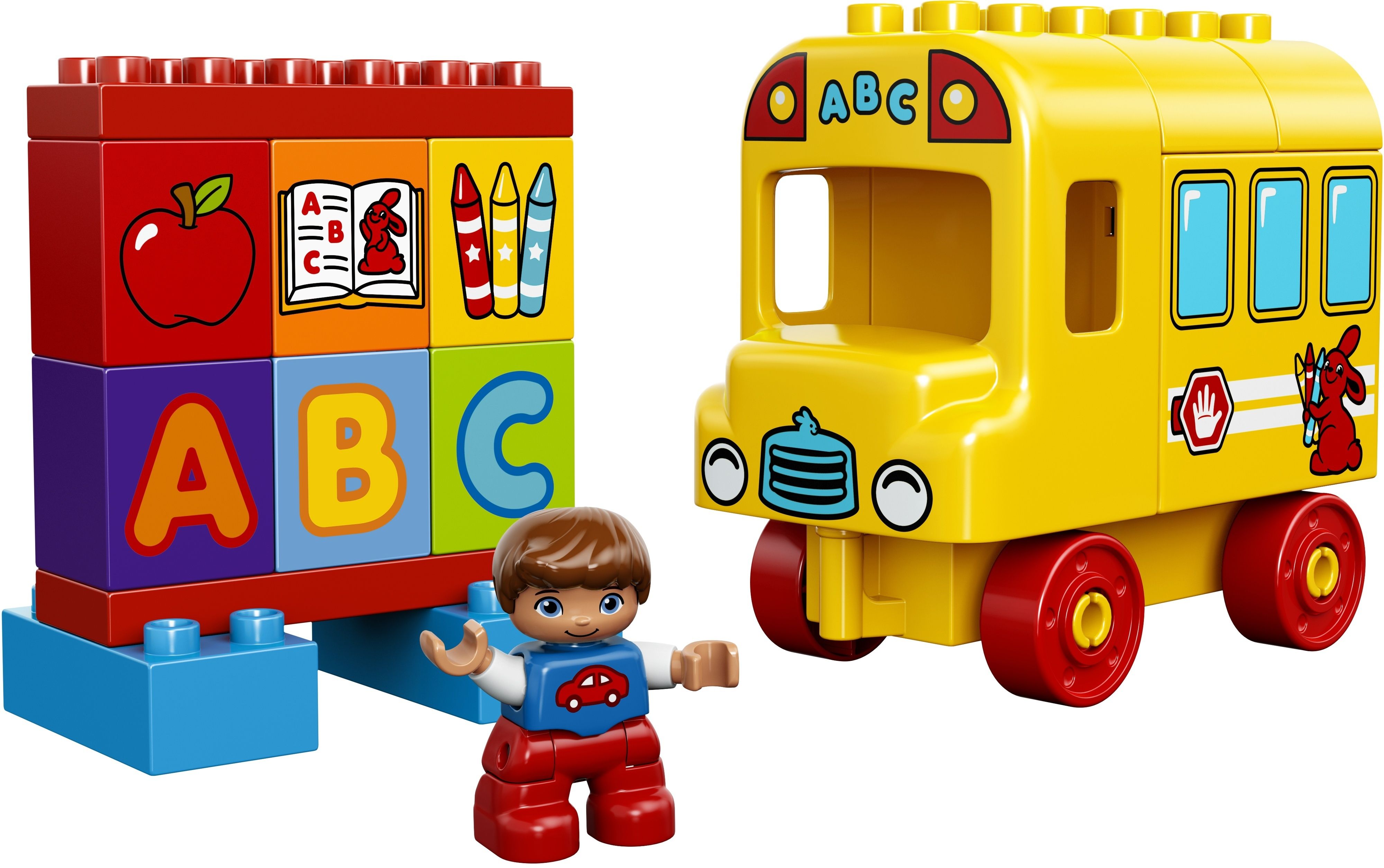 Lego Конструктор Duplo "Мой первый автобус" 17 деталей