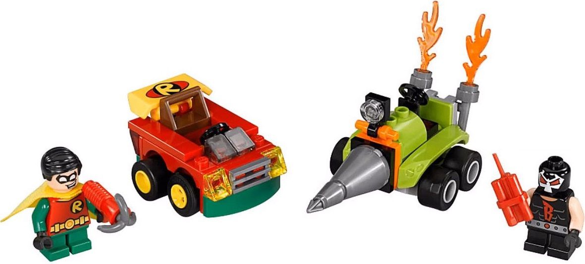 Lego Конструктор Super Heroes "Робин против Бэйна" 77 деталей