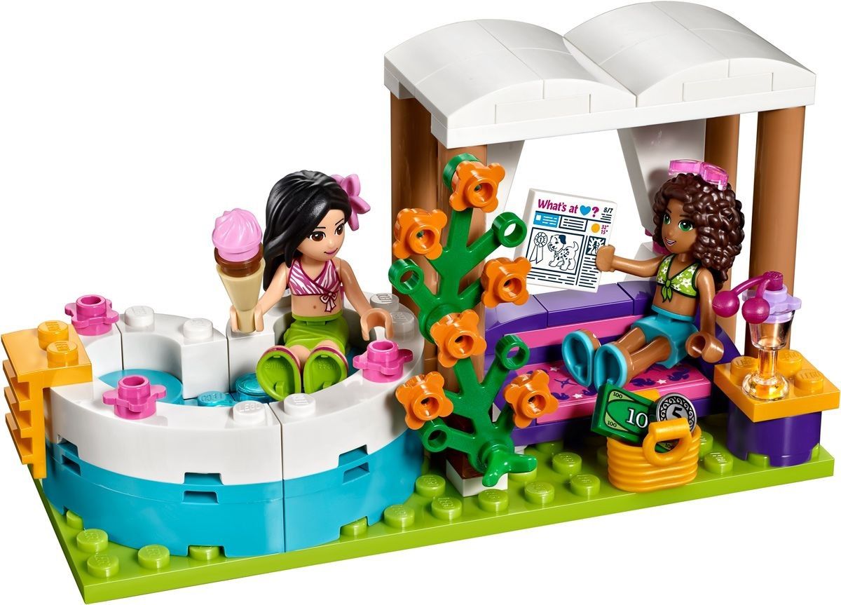Lego Конструктор Friends "Летний бассейн" 589 деталей