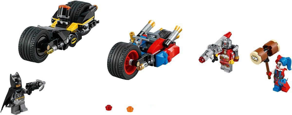 Lego Конструктор Super Heroes "Бэтмен: погоня на мотоциклах по Готэм-сити" 224 детали