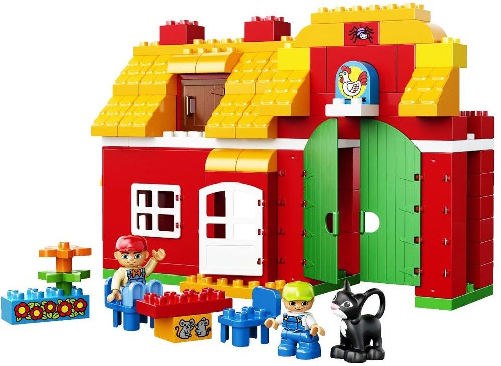 Lego Конструктор Duplo. "Большая ферма" 121 деталь