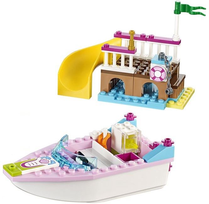 Lego Конструктор Juniors "День на пляже с Андреа и Стефани" 143 детали