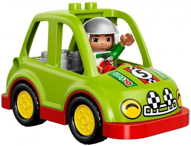 Lego Конструктор Duplo "Гоночный автомобиль" 13 деталей