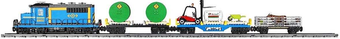 Lego Конструктор City "Грузовой поезд" 888 деталей