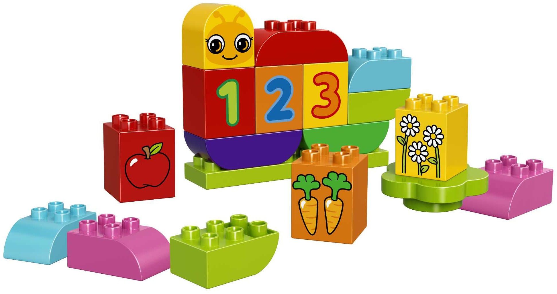 Lego Конструктор Duplo "Моя веселая гусеница" 19 деталей