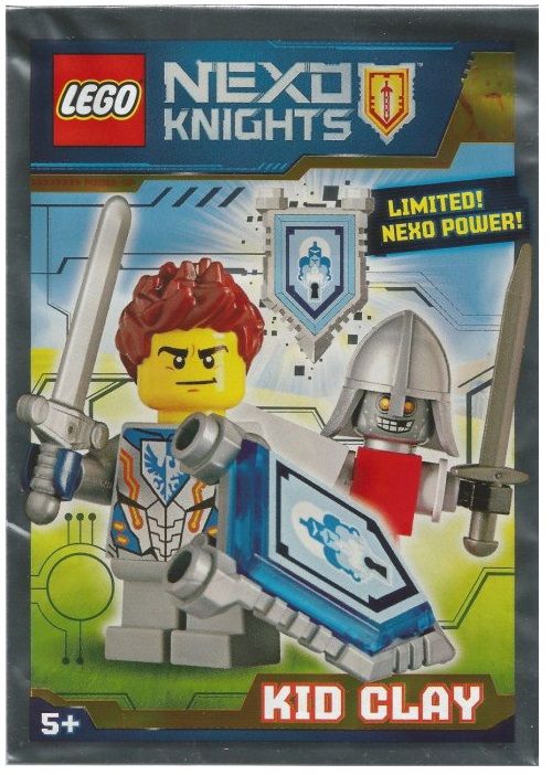 Lego Конструктор Nexo Knights "Клэй" 5 деталей