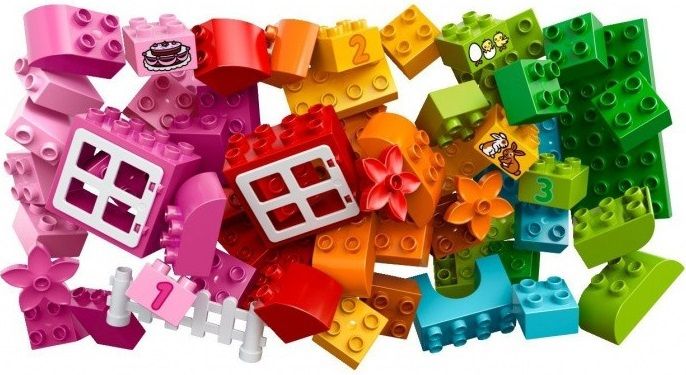 Lego Конструктор Duplo "Лучшие друзья. Курочка и кролик" 65 деталей