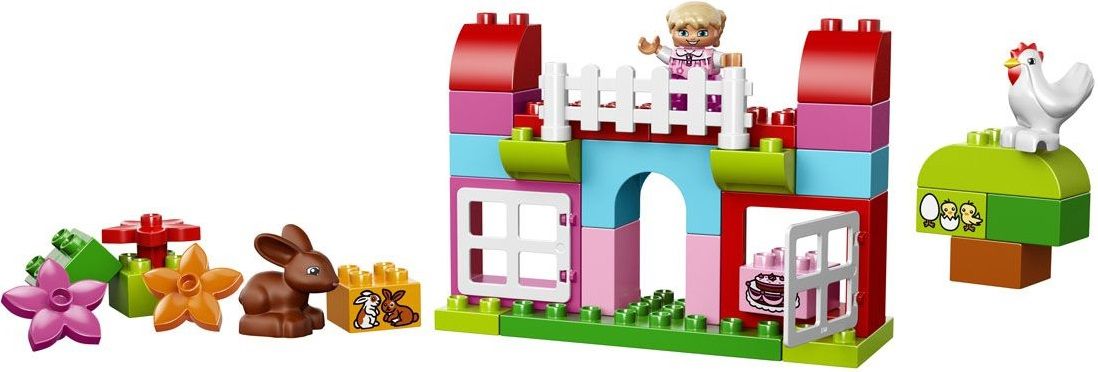 Lego Конструктор Duplo "Лучшие друзья. Курочка и кролик" 65 деталей
