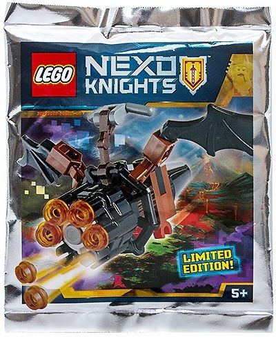 Lego Конструктор Nexo Knights "Летучая мышь с оружием" 30 деталей