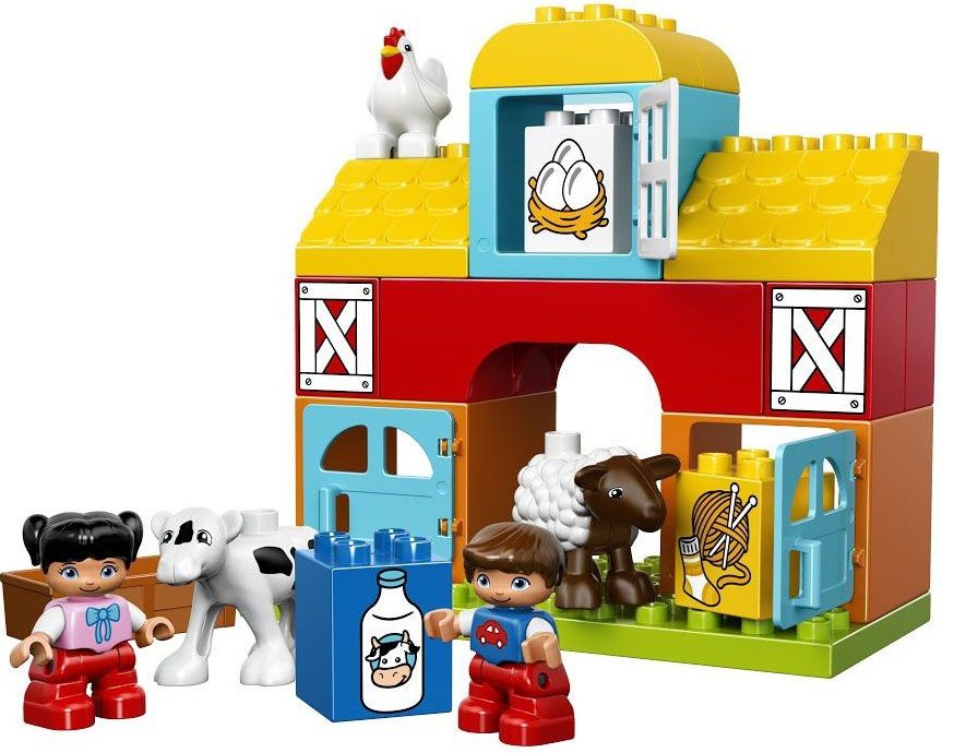 Lego Конструктор Duplo "Моя первая ферма" 26 деталей