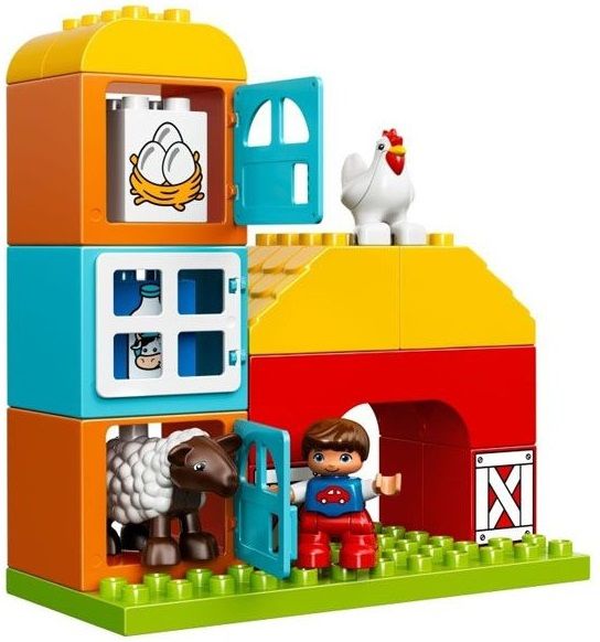 Lego Конструктор Duplo "Моя первая ферма" 26 деталей