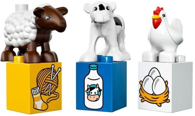 Lego Конструктор Duplo "Моя первая ферма" 26 деталей