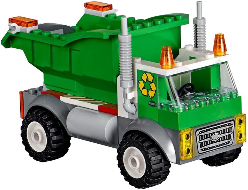 Lego Конструктор Juniors "Мусоровоз" 99 деталей