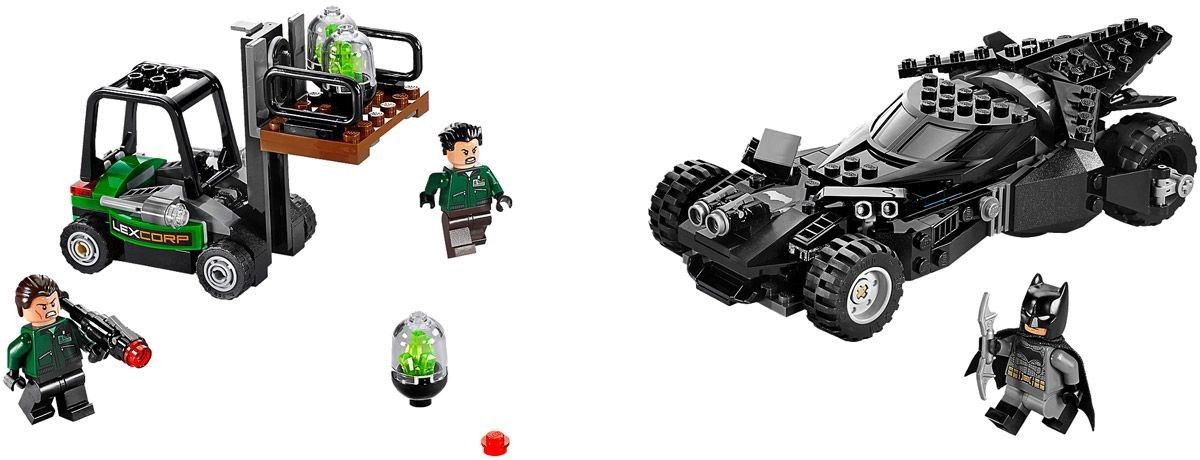 Lego Конструктор Super Heroes "Перехват криптонита" 306 деталей