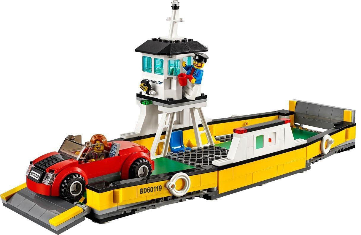 Lego Конструктор City "Паром" 301 деталь