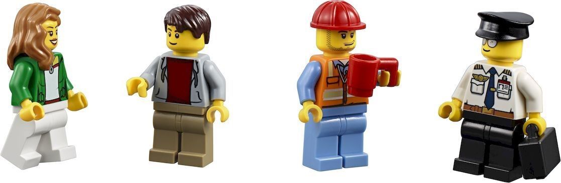 Lego Конструктор City "Пассажирский терминал" 694 детали