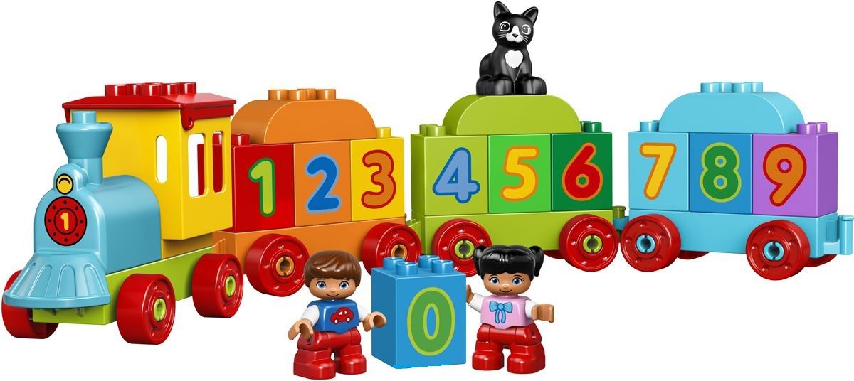 Lego Конструктор Duplo "Поезд. Считай и играй" 23 детали