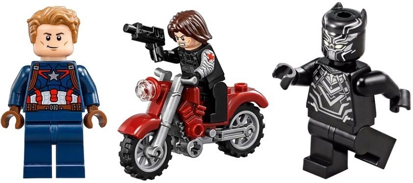 Lego Конструктор Super Heroes "Преследование Черной Пантеры" 287 деталей