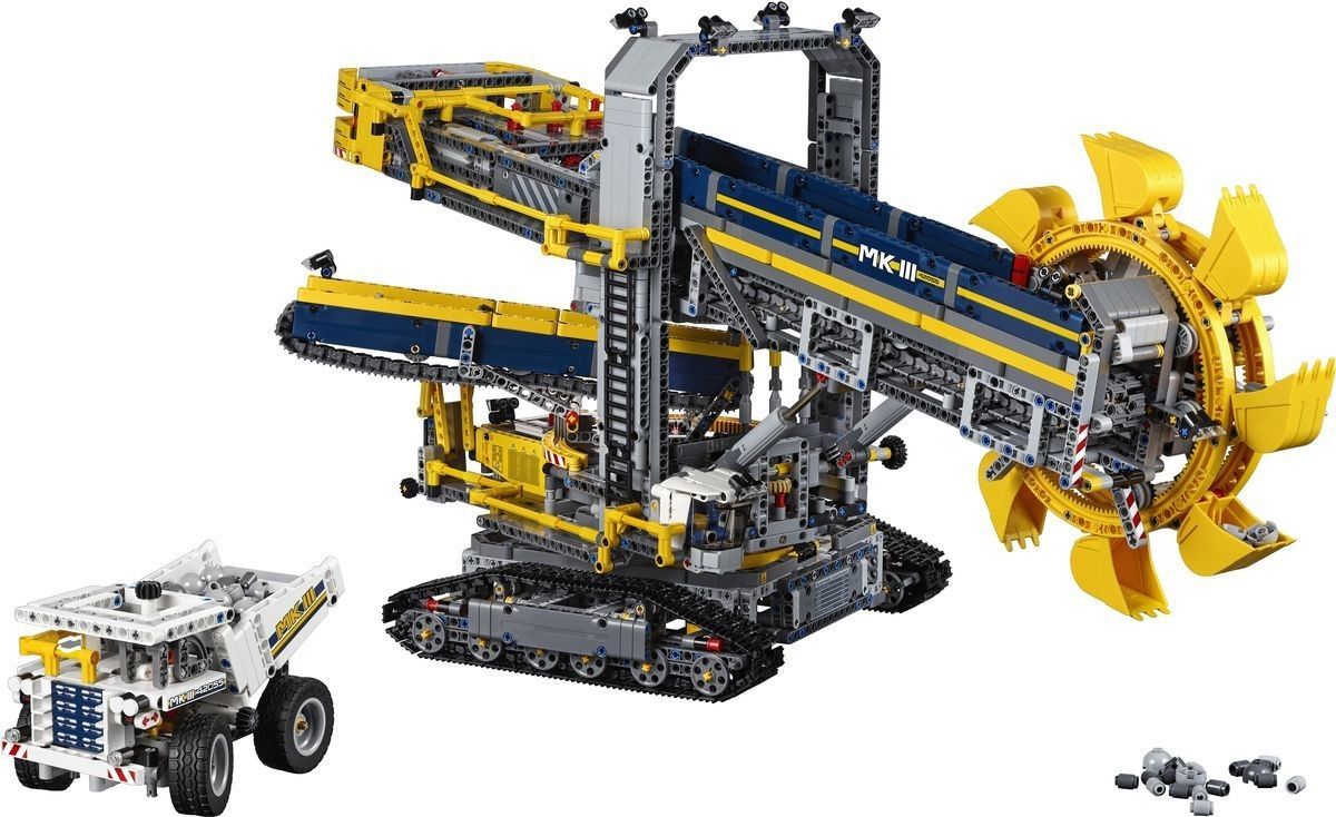 Lego Конструктор Technic "Роторный экскаватор" 3929 деталей