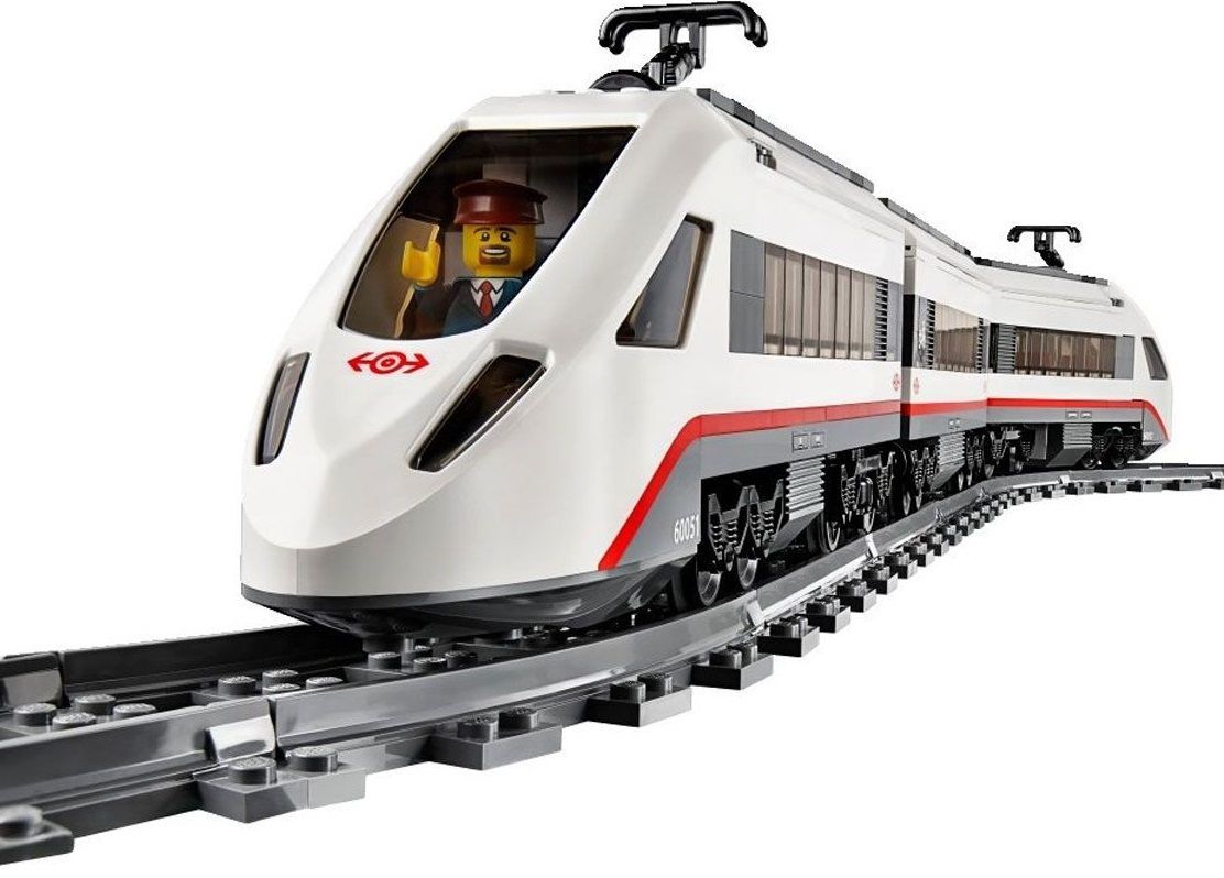 Lego Конструктор City "Скоростной пассажирский поезд" 610 деталей