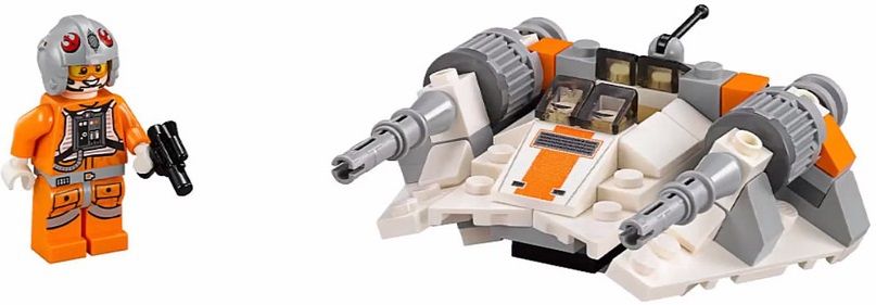 Lego Конструктор Star Wars "Снеговой спидер" 99 деталей