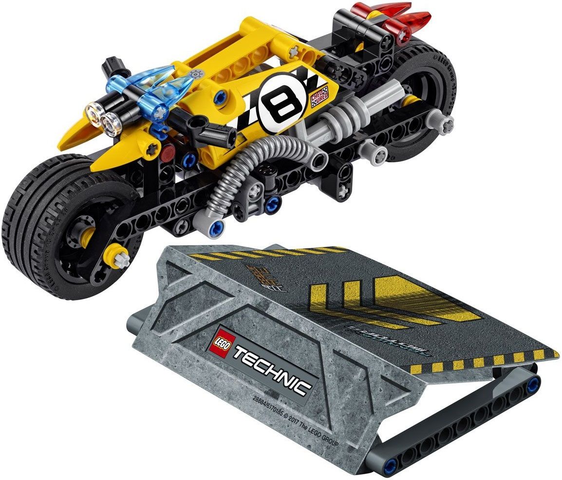 Lego Конструктор Technic "Мотоцикл для трюков" 140 деталей