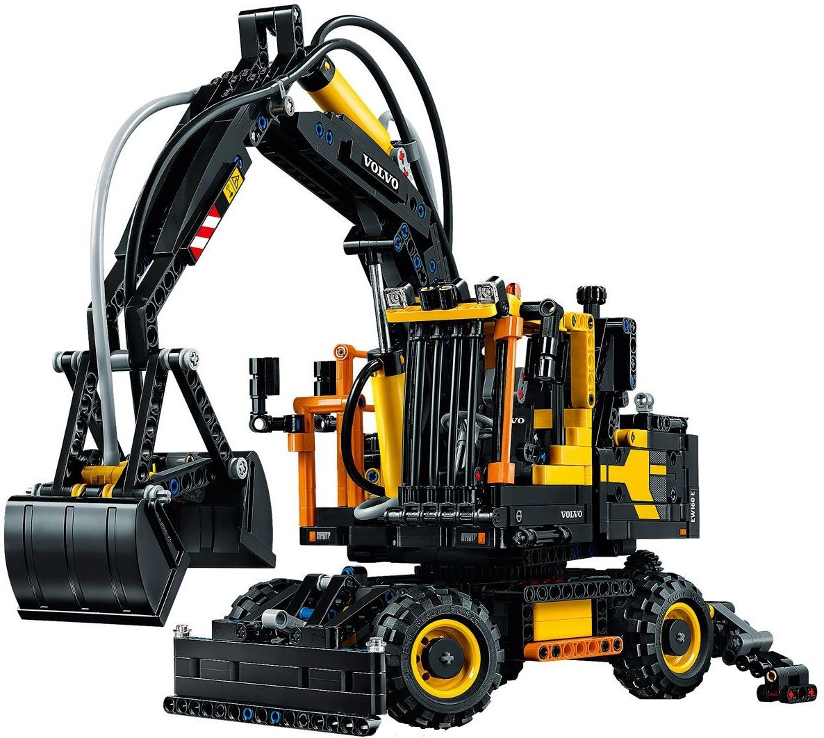 Lego Technic Volvo EW 160E 1166 Wite