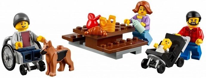 Lego Конструктор City "Праздник в городе – жители Lego City" 157 деталей