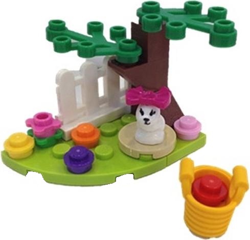 Lego Конструктор Friends "Забавный кролик" 18 деталей