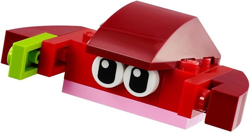 Lego Конструктор Classic. Набор для творчества (красный) 55 деталей