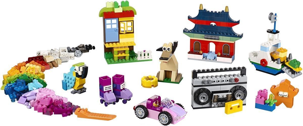 Lego Конструктор Classic. Набор для свободного конструирования 583 детали