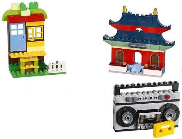 Lego Конструктор Classic. Набор для свободного конструирования 583 детали