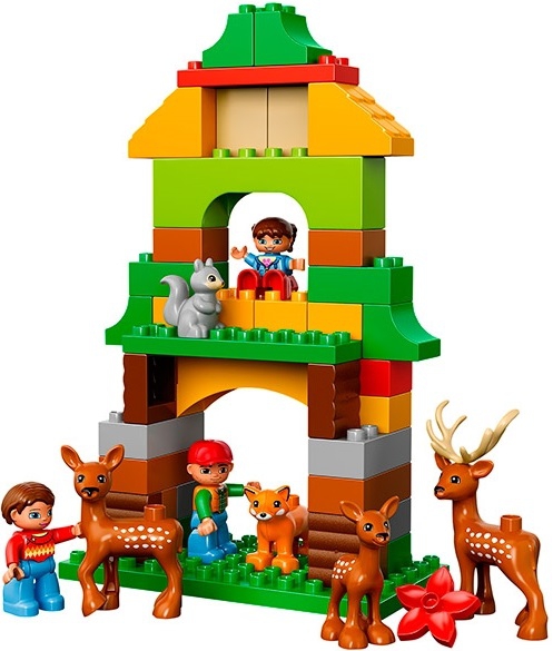 Lego Конструктор Duplo "Лесной заповедник" 105 деталей
