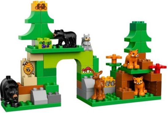 Lego Конструктор Duplo "Лесной заповедник" 105 деталей