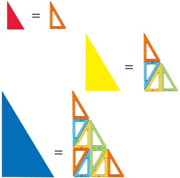 Magformers Конструктор "Pythagoras Math Set" 47 элементов